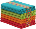 COTTON CRAFT Salsa Stripe Kitchen Towels by COTTONCRAFT