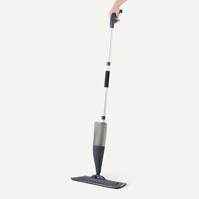 Amazon Basics Dry and Wet Floor Spray Mop, 360-Degree Swivel Spray Mop - Image 3