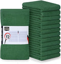 Utopia Towels Kitchen Bar Mops, 12 Pack, 16x19 in 100% Cotton, Hunter Green by Unknown
