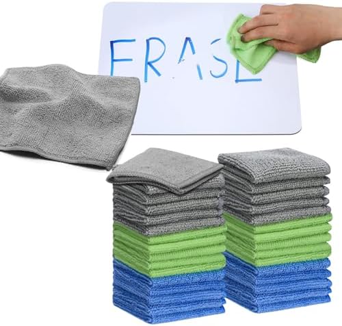 Tanlade 30 Pcs Dry Erase Cloth, 6 X 6 Inch by Tanlade