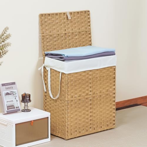 DUMOS Woven Laundry Basket - Image 6