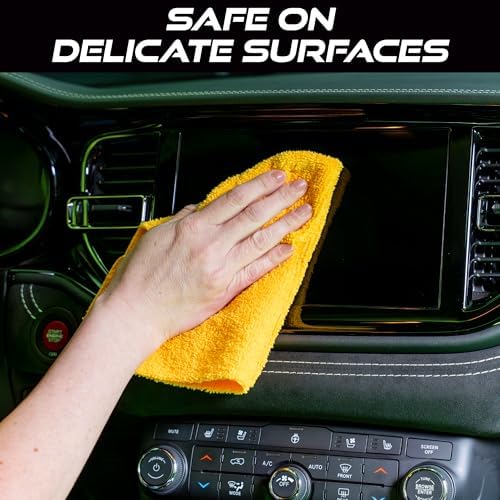 VIKING Microfiber Car Cleaning Cloth, 12 inch x 16 inch, 10 Pack - Image 3
