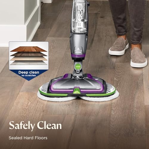 BISSELL Spinwave Cordless Pet Spin Mop, 18V Hard Floor Cleaner - Image 5