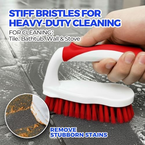 Holikme 6 Pack Cleaning Brush Scrub Brush Kitchen Brush - Image 3