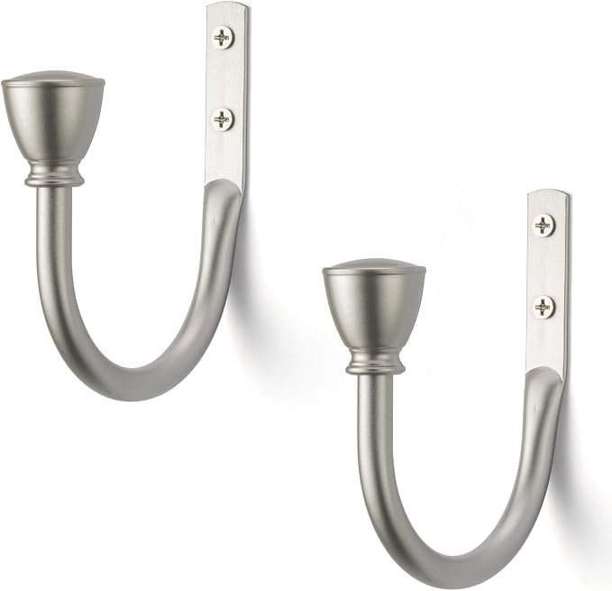 Metal Curtain Tiebacks by SIXZOONM