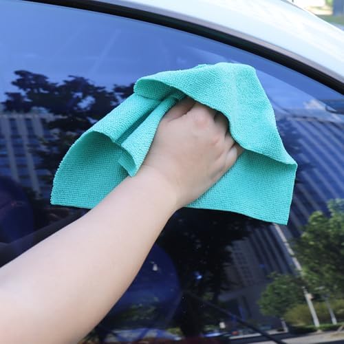 Tricol Clean 50PK Profesional Resuable Lint Free Microfiber Edgeless Cleaning - Image 6