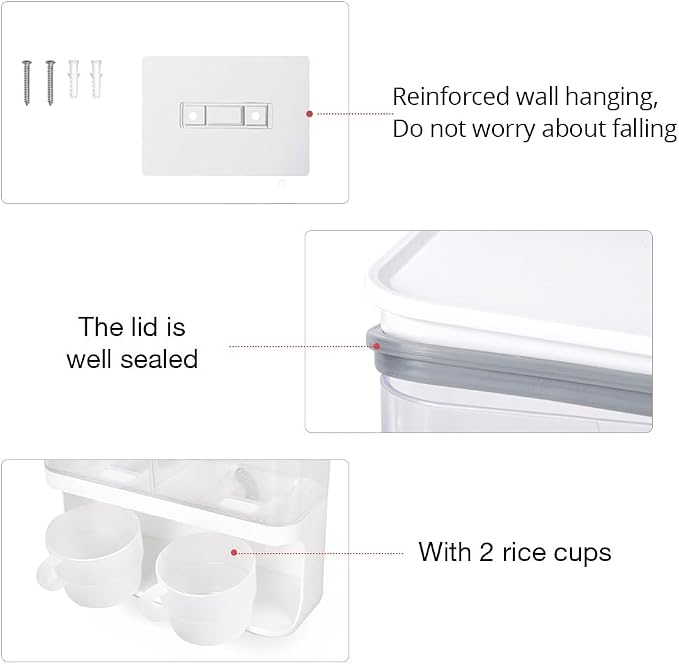 Conworld Laundry Beads Dispenser -Laundry Detergent Dispenser, Easy Access to - Image 8