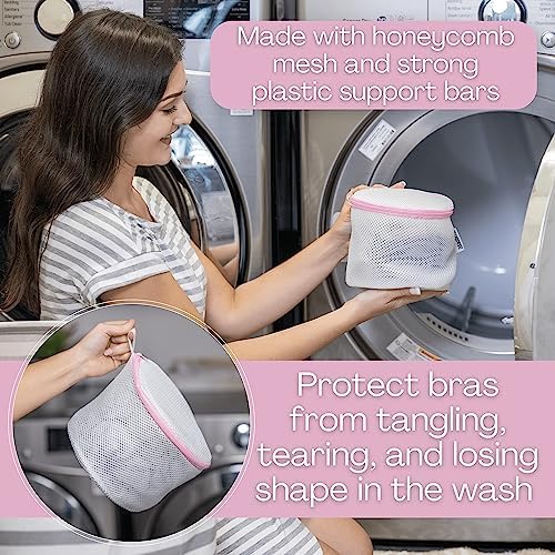 Mamlyn Mesh Bra Bags for Washing Machine, Lingerie wash Bags for Laundry - Image 6