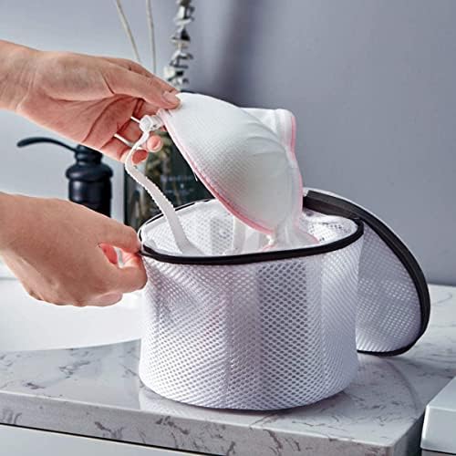 Ainiv Mesh Laundry Bags, Bra Wash Bags Mesh Wash Bags, Reuse Washing Machine Bag - Image 3