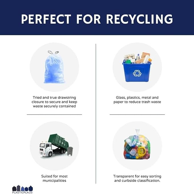 Plasticplace Custom Fit Trash Bags, Compatible - Image 3