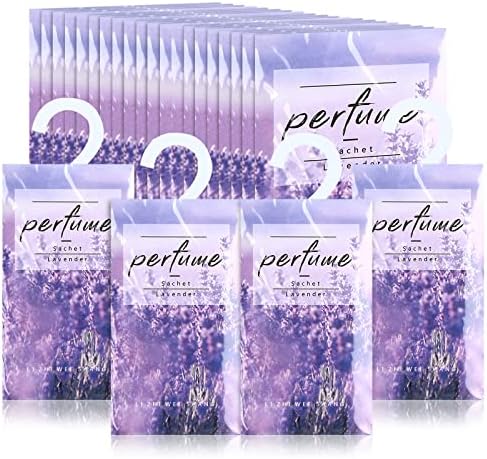 Loopeer 24 Pcs Lavender Large Hanging Closet Deodorizer Air Freshener Scented by Loopeer