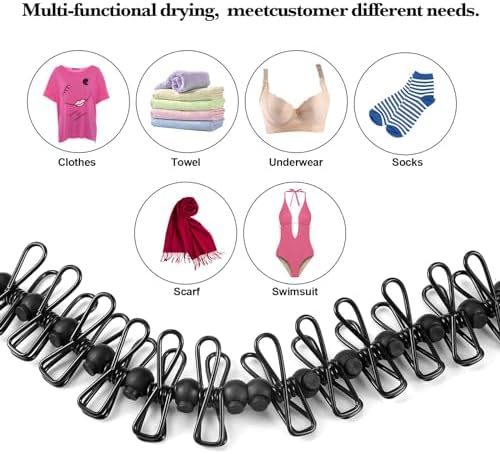 HAWATOUR Retractable Travel Clothesline - Image 3
