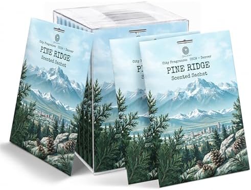 US09-Denver Pine Ridge Sachets for Drawers, Closets & Cars, 12 Pack by Unknown