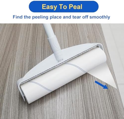 Large Lint Rollers for Floor Carpet, Sticky Floor Roller - Image 5