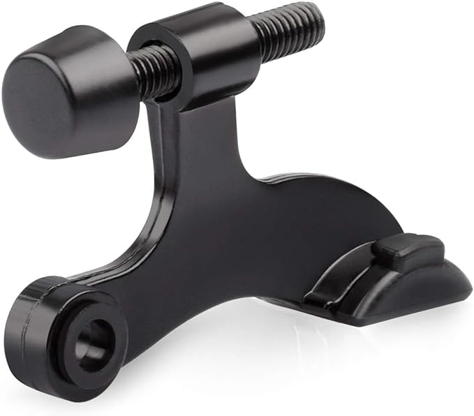 HOMOTEK 48 Pack Hinge Pin Black Door Stopper, Adjustable Deluxe Heavy Duty Door by HOMOTEK