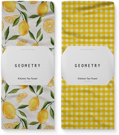 GEOMETRY Spring Kitchen Towels by GEOMETRY