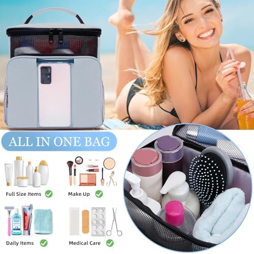 Dorm Room Essentials for College Students Girls Boys Guys, Shower Caddy - Image 2