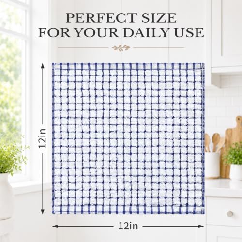 Homaxy 8 Pack Terry Kitchen Dish Cloths - Image 3