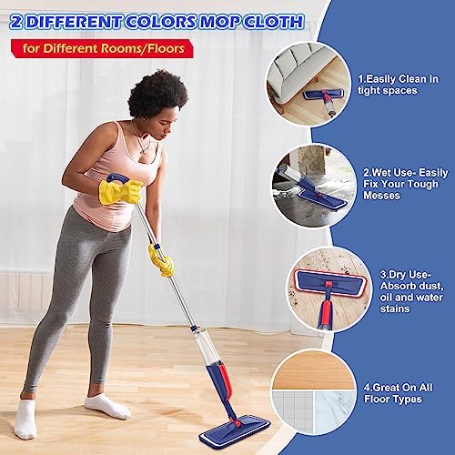Spray Mops for Floor Cleaning: Hardwood Floor Mop - Image 5