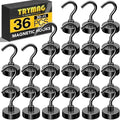 TRYMAG Magnetic Hooks for Cruise Cabins, 36 Pack by TRYMAGMagnets