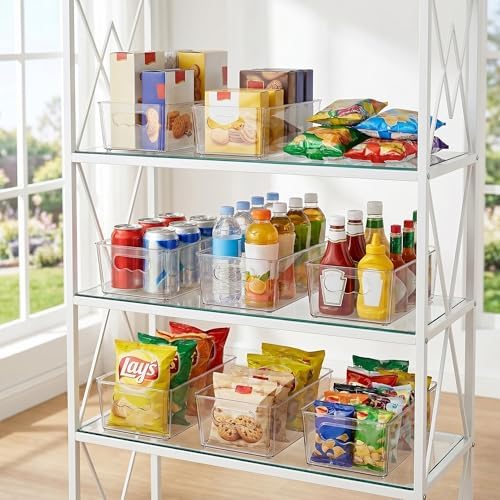 Vtopmart 4pcs Clear Storage Bins - Image 7