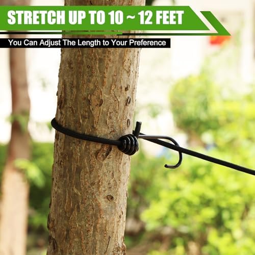 2 Pack Camping Clothesline Portable 12 Clothespins - Image 4