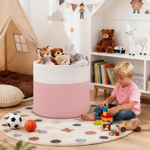 Goodpick 17"x16" Toy Storage for Kids, Home Décor Living Room, Decorative - Image 2