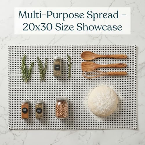 Urban Villa Christmas Dot Check Kitchen Towels Set of 6 20X30 Inches 100% - Image 5