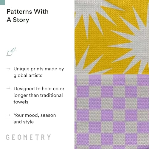 GEOMETRY Spring Kitchen Towels - Image 5