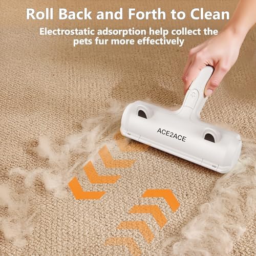 ACE2ACE Pet Hair Remover, Reusable Lint Roller - Image 3
