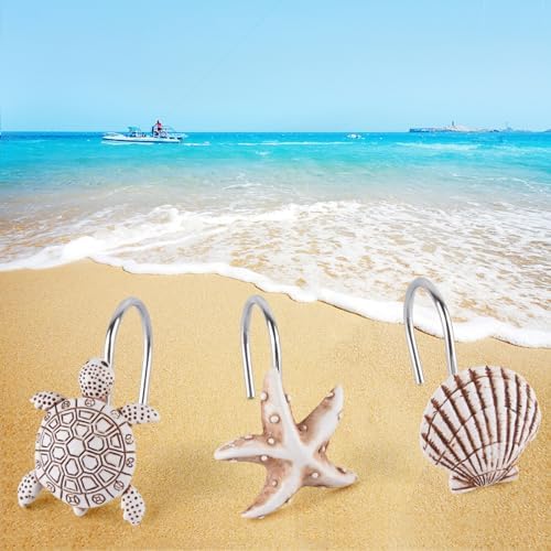 Decorative Shower Curtain Hooks - Image 4