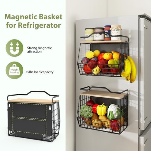Wawocs Magnetic Shelf for Fridge - Image 2