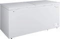 Hamilton Beach 17 cu ft Chest Deep Freezer - White, GARAGE READY Food for Large Family, Storage Basket, Space-Saving Flat Back, Stay-Open Lid, Front-Access Drain, for Basement, Laundry Room, Cottage