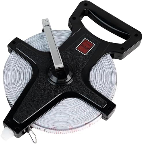 Champion Sports Open Reel Measuring Tapes – Durable Hand Crank - Image 6