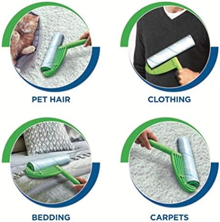 Leo Large 10-Inch Wide Lint Roller Refills 6 Rolls 300 Ultra-Wide Sheets - Image 4
