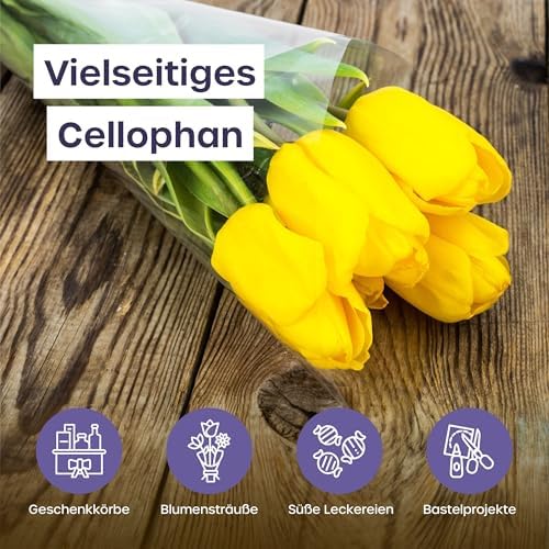 volila Clear Cellophane Wrap Roll - Image 7