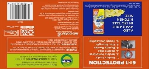Hefty Ultra Strong 30 Gallon Trash Bags, Large Size, Break Resistant Drawstring - Image 12