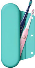 Silicone Electric Toothbrush Travel Case, Manual Toothbrush Travel Cover by iTokGok