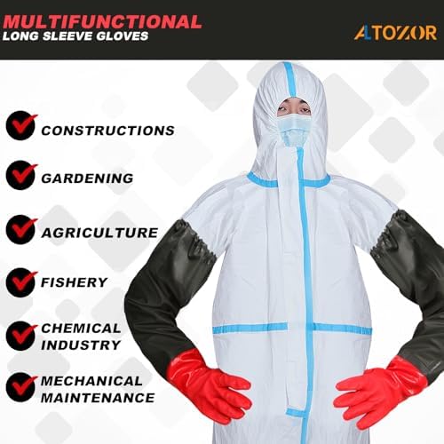 25" Extra-Long Waterproof Gloves - Image 4