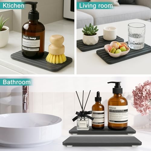 Diatomite Stone Sink Tray Drying Mat - Image 4