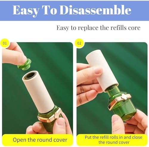 Lipstick Shaped Lint Roller, Portable Travel Hair Clothes Remover - Image 6