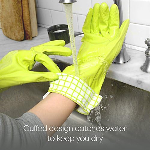 Full Circle High & Dry Natural Latex Cleaning Gloves Large - Image 5