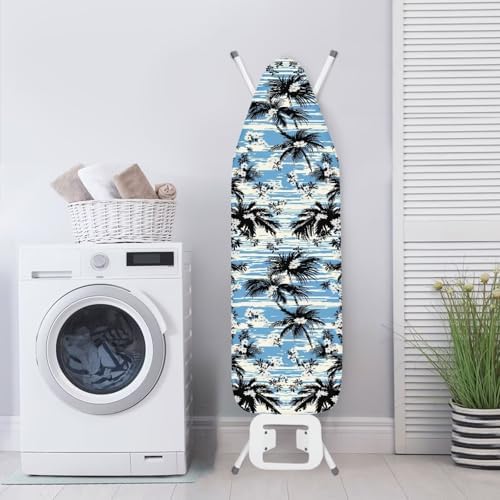 Blue Palm Ironing Board Covers Standard Stylish Washable Ironing Board - Image 3