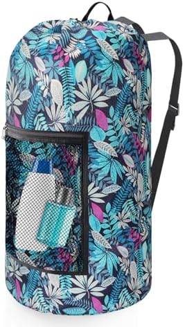 Portable with Adjustable Shoulder Straps Travel Dirty Laundry Bag, with by Unknown