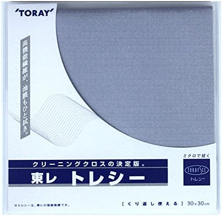 TORAY MULTI-PURPOSE WASHABLE MICRO-FIBLE LENS CLOTH TORAYSEE A3030 G01 by Time-saving+water+purification