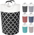 Large Laundry Basket, 115L Tall Collapsible Hamper by Fabspace