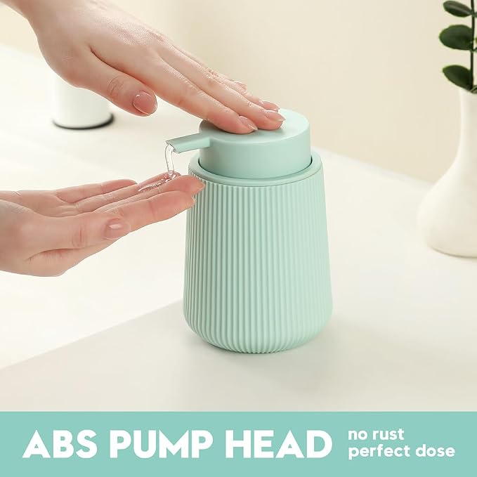 YAUKPH Striped Liquid Hand Soap Dispenser - Image 3