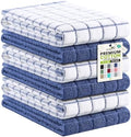 Kitinjoy Premium Kitchen Towels, Large 100% Cotton Terry 390 GSM Kitchen Hand by Kitinjoy