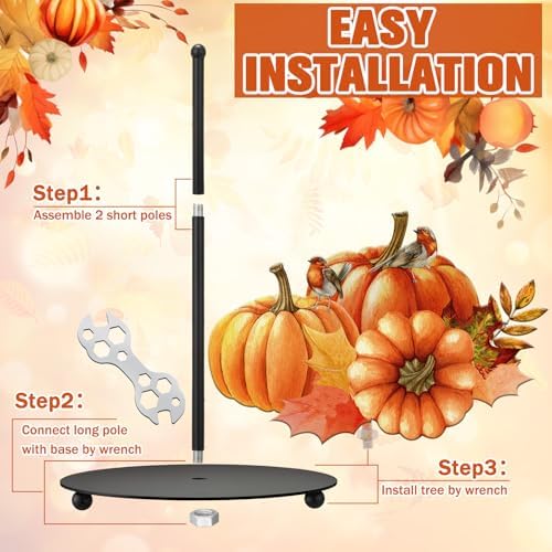 MorningRo Fall Paper Towel Holder Pumpkin Countertop Kitchen Decor and - Image 2
