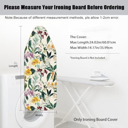 Floral Print Ironing Board Cover - Image 7
